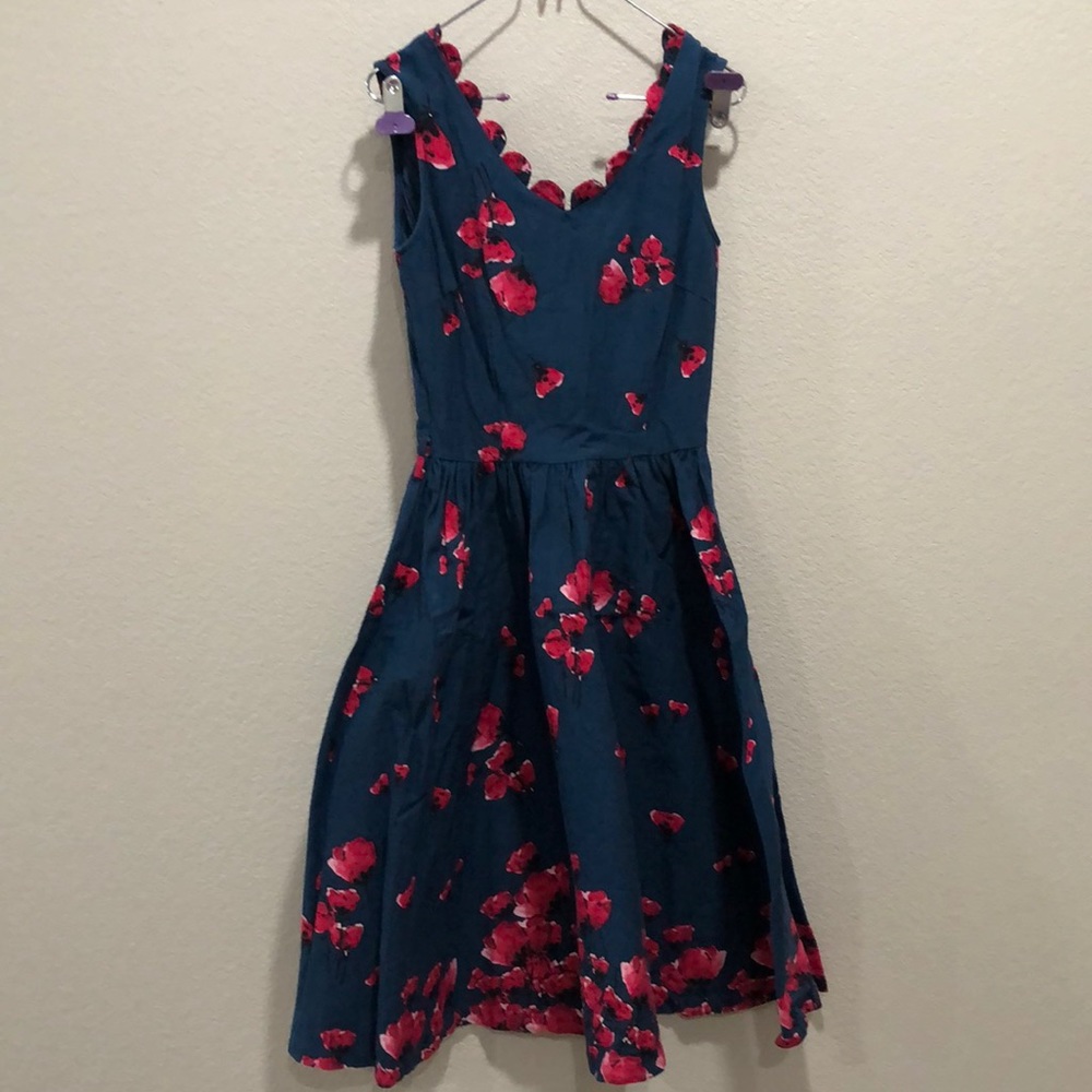 Lindy bop floral circle dress.
